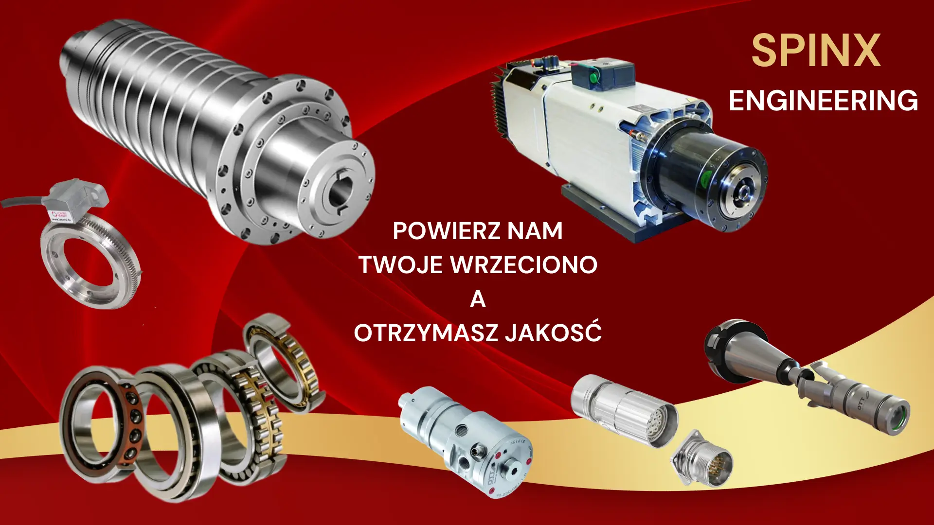 Kontrola jakości regeneracji wrzecion po serwisie
