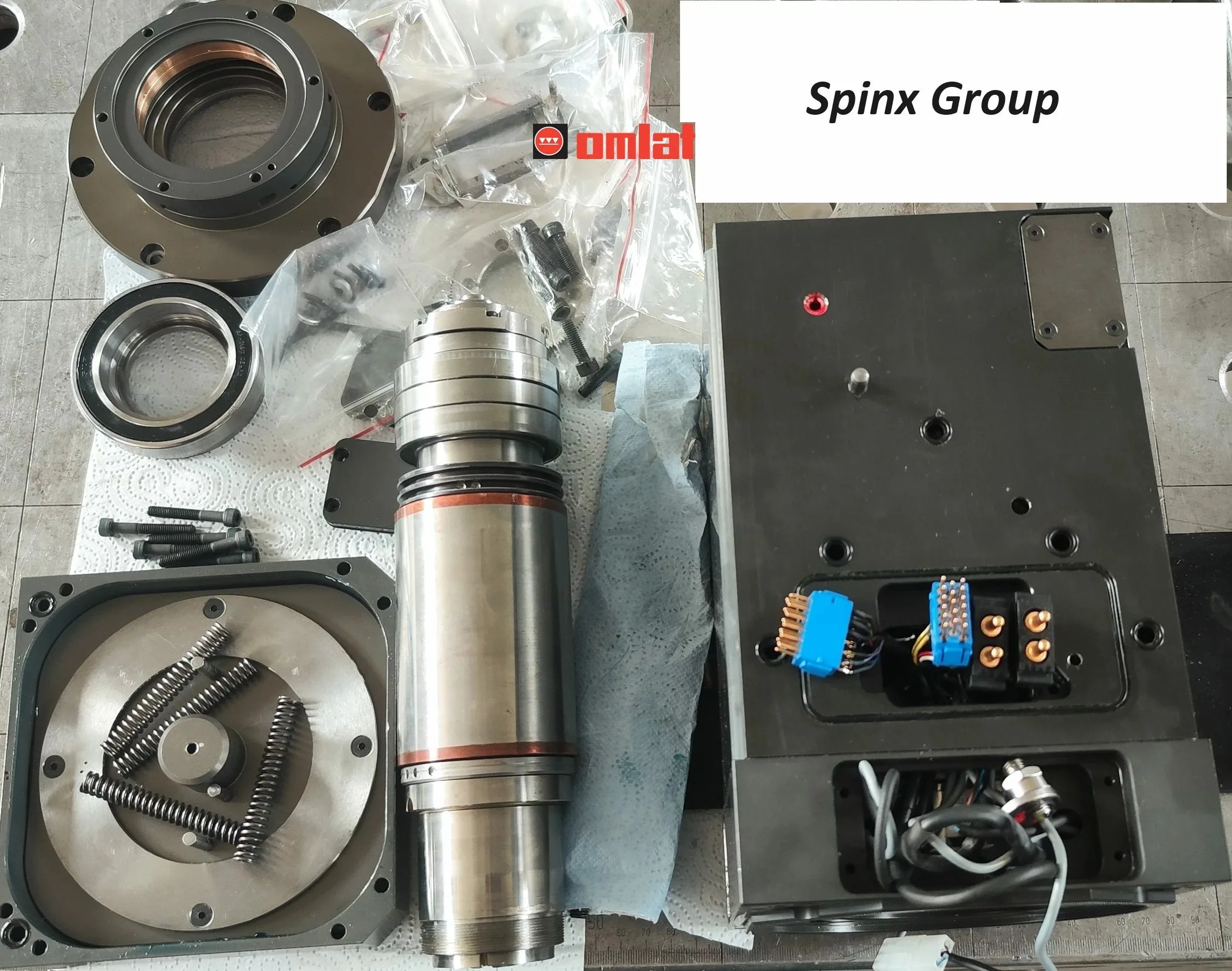Regeneracja elektrowrzeciona HOMAG 1245 Omlat – serwis wrzeciona CNC