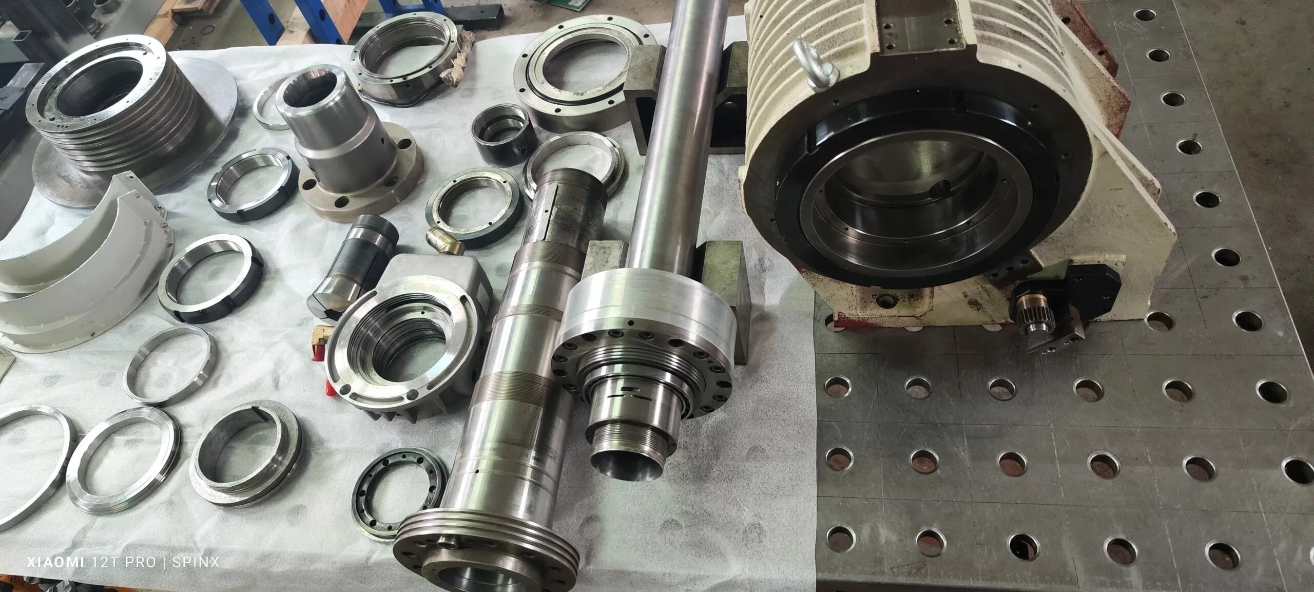 Regeneracja wrzeciona tokarskiego tokarki HARDINGE w terminie 14 dni roboczych