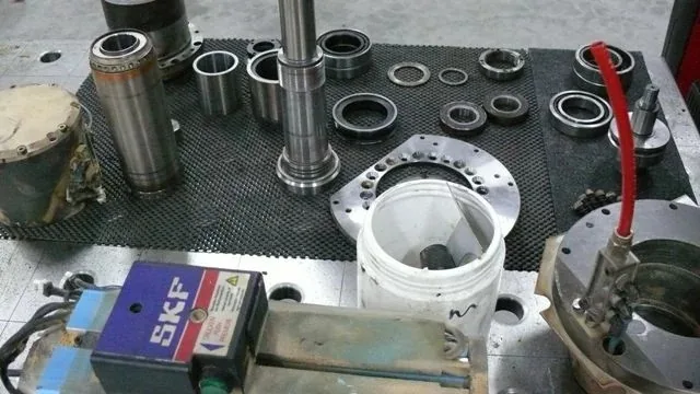 Regeneracja elektrowrzeciona SKF – serwis wrzeciona CNC